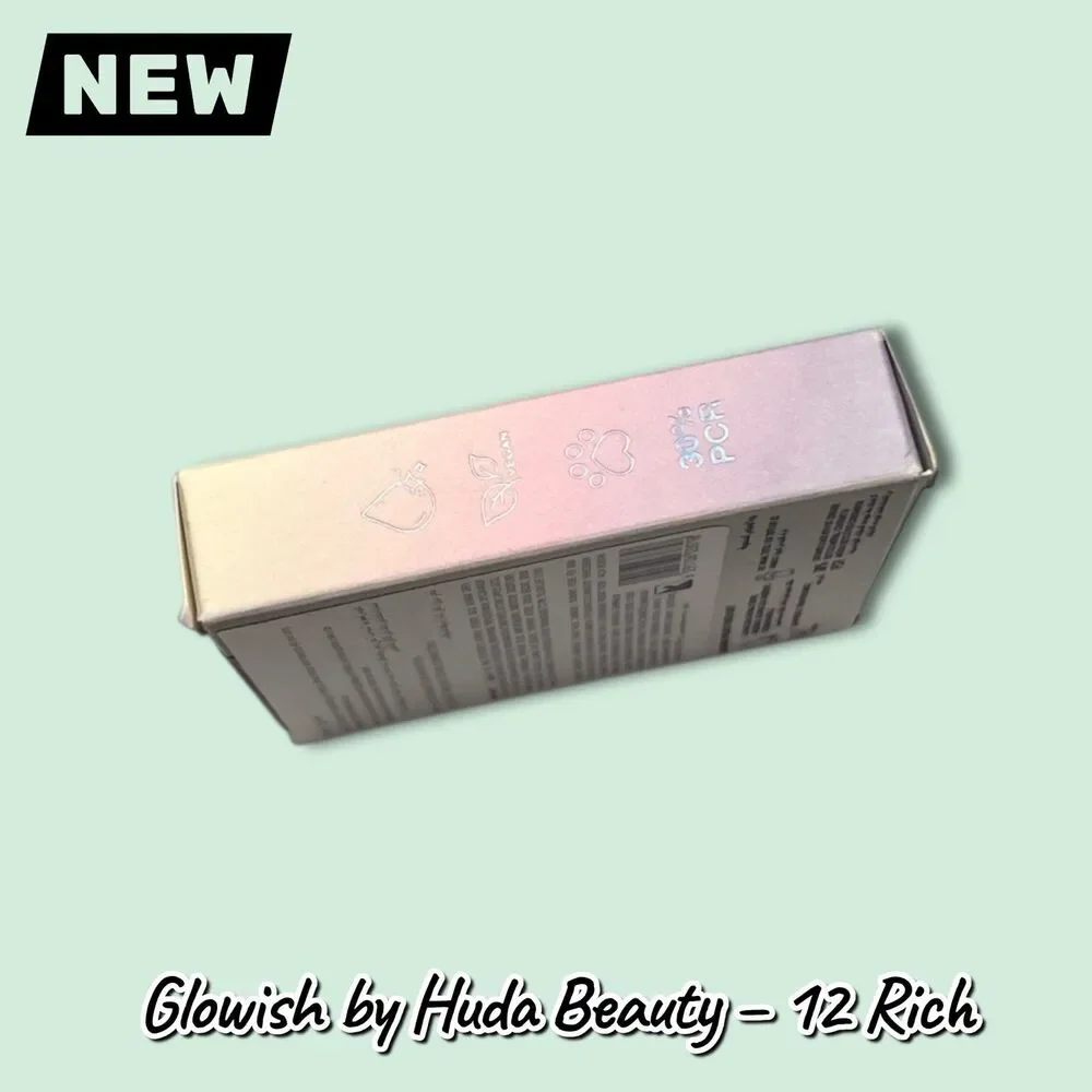 New Glowish by Huda Beauty Luminous Pressed Powder – Shade: 12 Rich